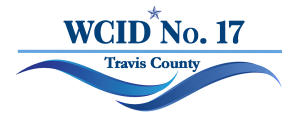 WCID No. 17 logo featuring a wave and the district’s name.